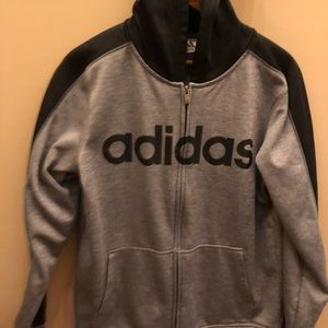 Adidas zip up jacket with hood xl (18/20)